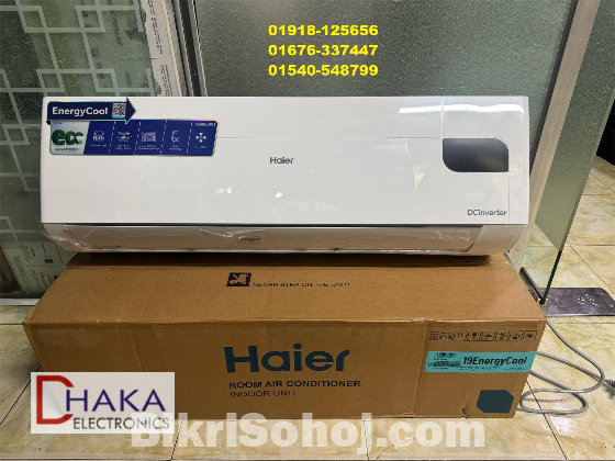 Brand New 1.6 Ton Haier HSU-19EnergyCool Pro DC Inverter AC